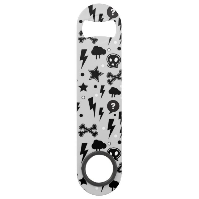 Trendy pattern bar key (Front)