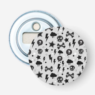 Trendy pattern bottle opener