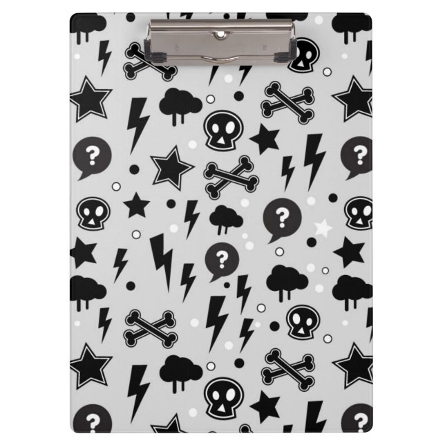 Trendy pattern clipboard (Front)