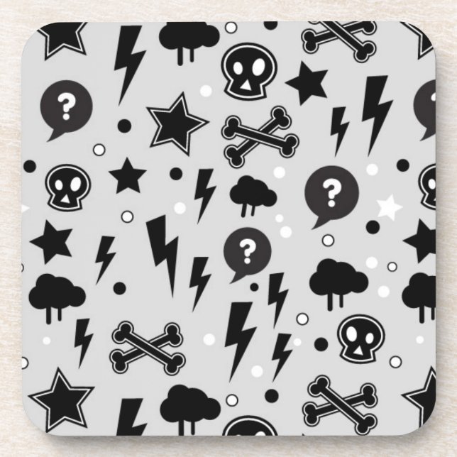 Trendy pattern coaster (Front)