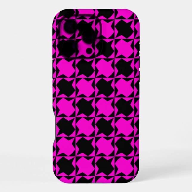 Trendy Pattern Design iPhone Case (Back)
