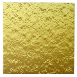 Trendy pattern of faux rough texture gold foil tile