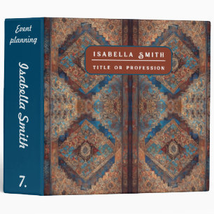 Trendy Persian Beautiful Old Pattern Collection Binder
