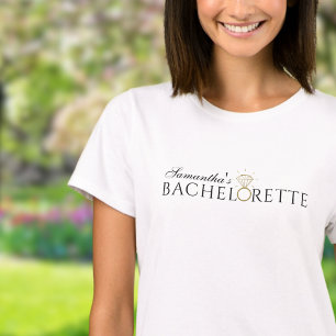 Trendy Personalized Bachelorette Party T-shirts