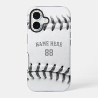 Trendy Personalized Baseball Name and Number