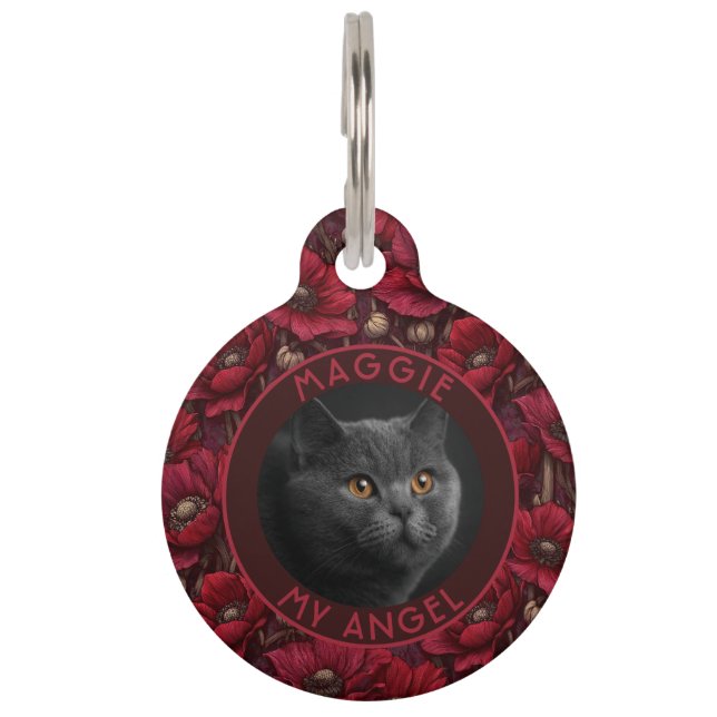 Trendy Pet Owner Gift Anemones Tag (Front)