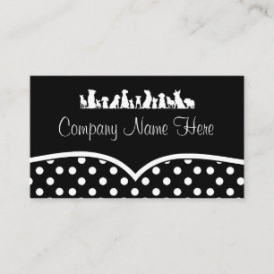 Trendy Pet Theme Business Card