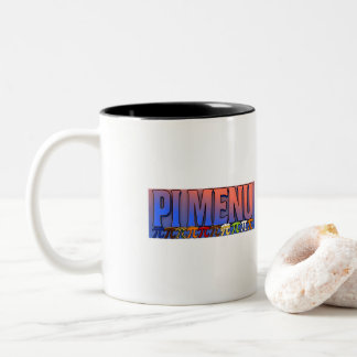 Trendy Pi Menu Coffee Mug – Funny Math Humor Gift 