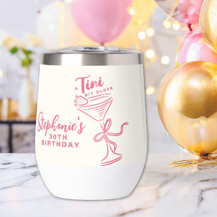 Trendy Pink A Tini Bit Older 30th Birthday
