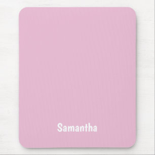 Trendy Pink Personalised Mouse Keyboard Computer Mouse Pad