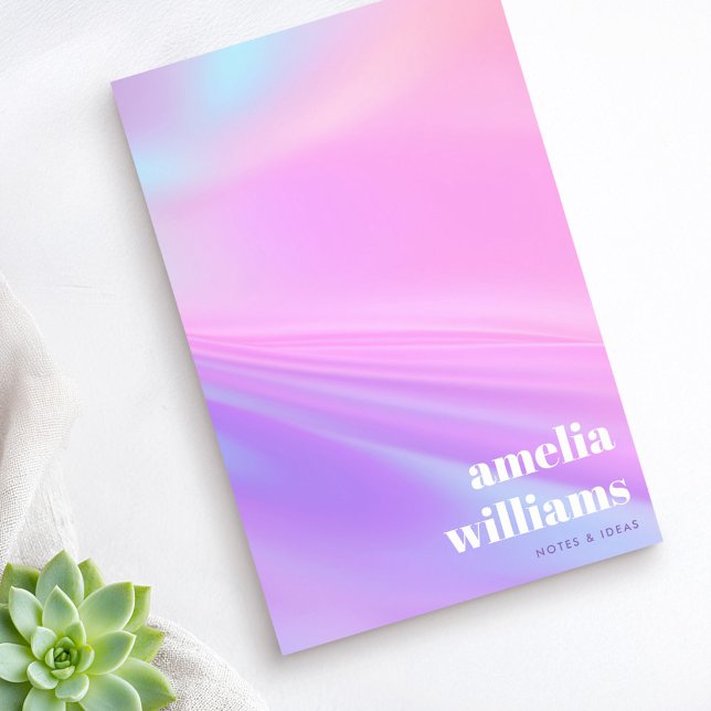 Trendy pink purple pastel gradient post-it notes (Trendy pink purple pastel gradient post-it notes)