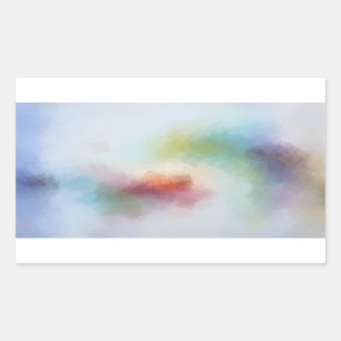 Trendy Pink Red Yellow Orange Blue Green Custom Sticker