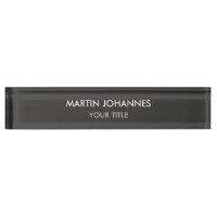 Trendy Plain Grey Professional