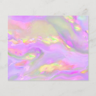 Trendy pretty colourful abstract waves