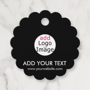 Trendy Professional Modern Business Custom Brand Favour Tags