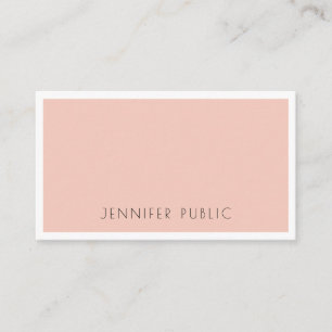 Trendy Professional Modern Sleek Design Template Business Card