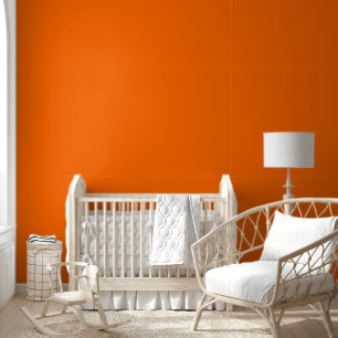 Trendy Pumpkin Spice Solid Colour   Elegant Wallpaper