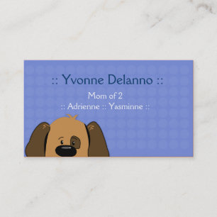 Trendy Puppy Dog Business / Mommy Calling Card