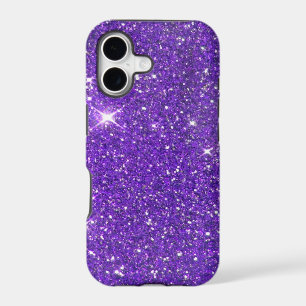 Trendy Purple Sparkling Glitter Glitz