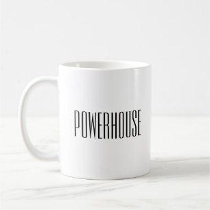 Trendy Quote Two-Tone Coffee Mug