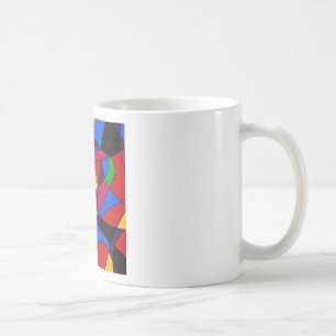 Trendy Rainbow Abstract Art gift accessories Coffee Mug