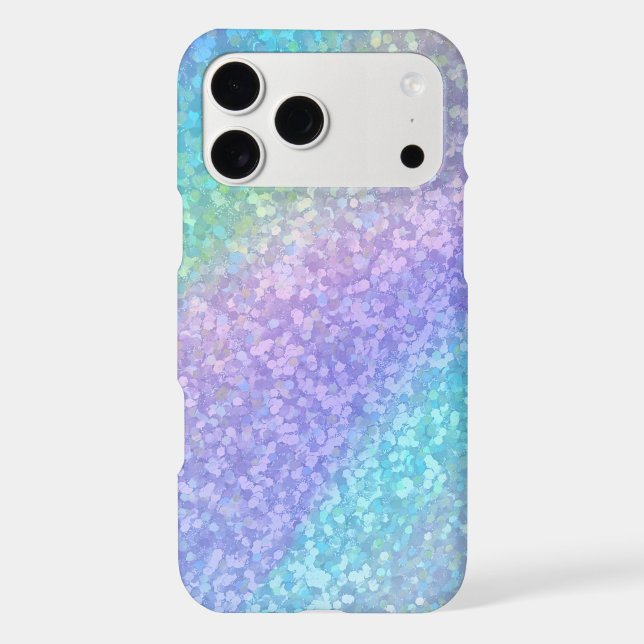 Trendy Rainbow Glitter Apple (Back)