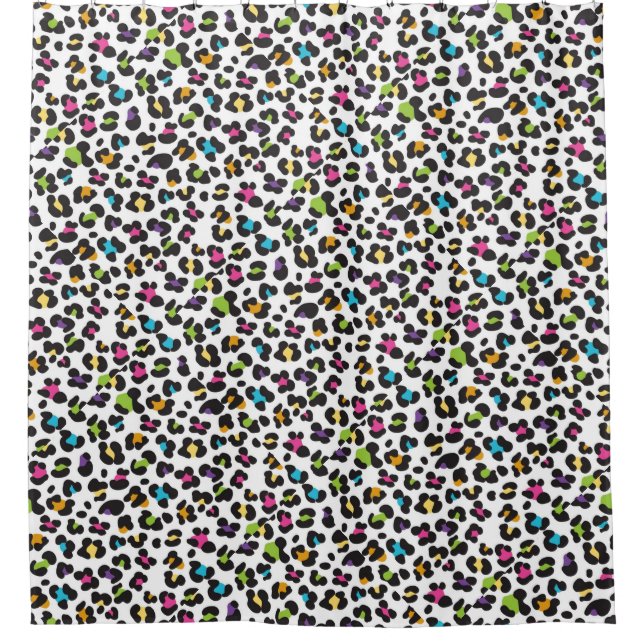 Trendy Rainbow Leopard Print Pattern (Front)