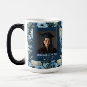 Trendy Ranunculus Flower Gift For Him Graduation Magic Mug