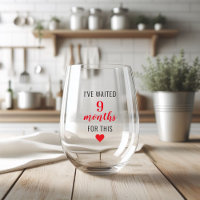 Trendy Red Post Pregnancy Funny Quote 