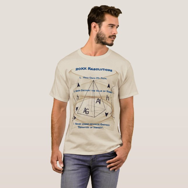 Trendy Resolutions New Year  T-Shirt (Front Full)