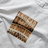 Trendy Retro Beige Sourdough Bread Baker Funny