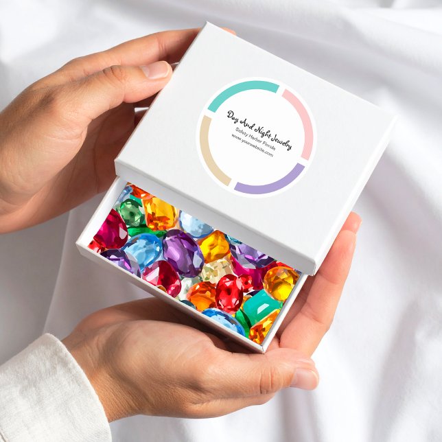 Trendy Round Product Gift Labels (Creator Uploaded)