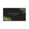 Trendy Salon Spa Floral Business Card Lime Green
