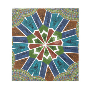 Trendy Sari design Notepad