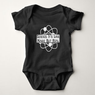 trendy science it's like magic but real baby bodysuit