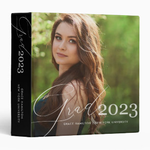 Trendy Script Overlay   Graduation 2 Photo Binder