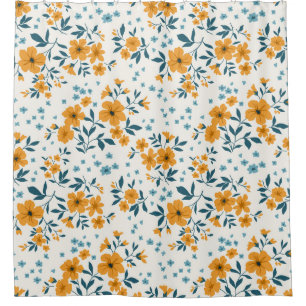 Trendy seamless vintage floral pattern. Endless de