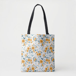 Trendy seamless vintage floral pattern. Endless de Tote Bag