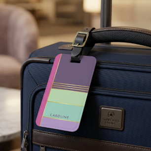 Trendy Simple Chic Stylish Girly  Luggage Tag