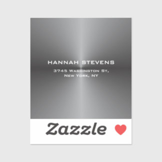 Trendy Simple Plain Grey Elegant Modern