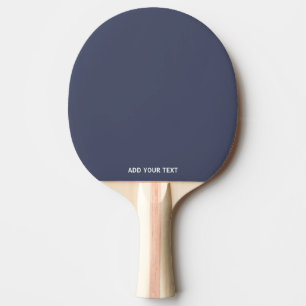 Trendy Slate Blue Gray - Custom Ping Pong Paddle