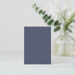 Trendy Slate Blue Gray - Note Card
