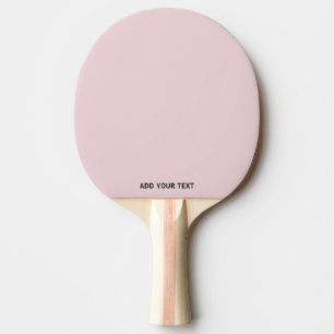 Trendy Soft Pastel Pink -  Custom Ping Pong Paddle