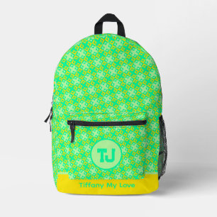 Trendy Sporty Name Backpack For Kids