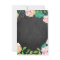 Trendy Spring Floral Typography Baby Shower