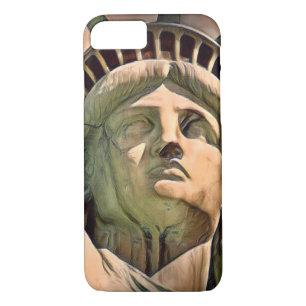 Trendy Statue Of Liberty Design Case-Mate iPhone Case