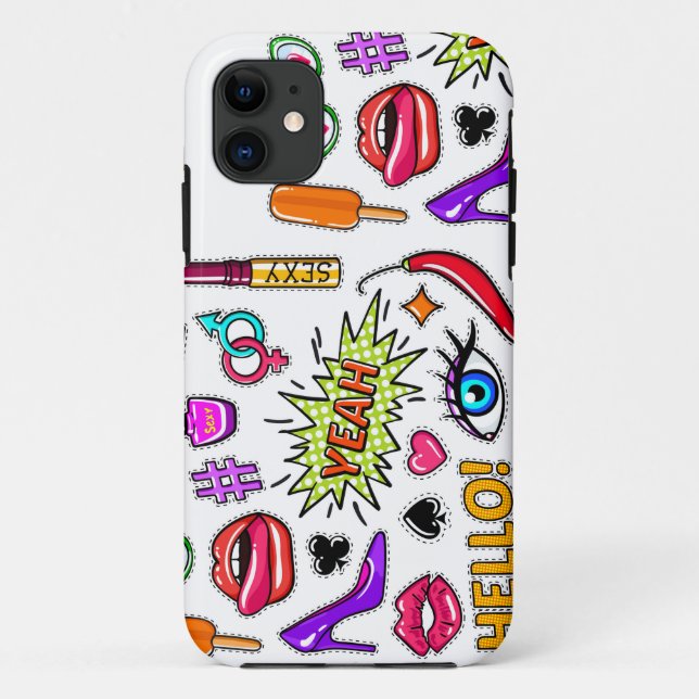 "Trendy stickers     Case-Mate iPhone Case (Back)