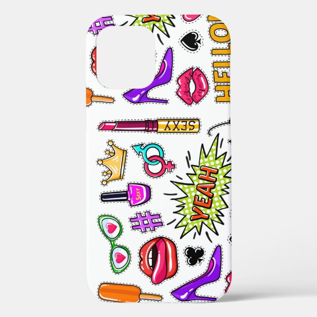 "Trendy stickers       Case-Mate iPhone Case (Back)