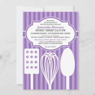 Trendy Stock the Kitchen Bridal Shower Invitations