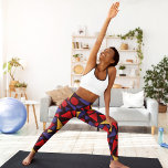 Trendy striped triangles leggings<br><div class="desc">Colourful trendy striped triangle seamless pattern which makes your workout wear look more stunning. Try out these leggings and leave your comments.</div>